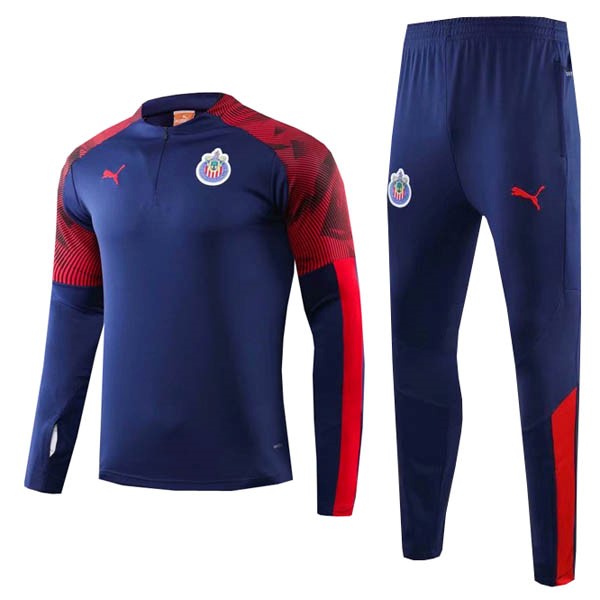 Chandal Chivas 2019-20 Rojo Azul